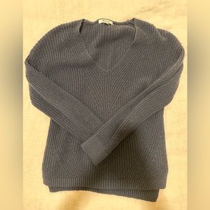 Madewell Dusty Blue Knit Sweater